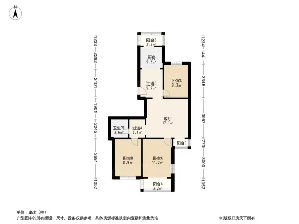康乐小区户型图