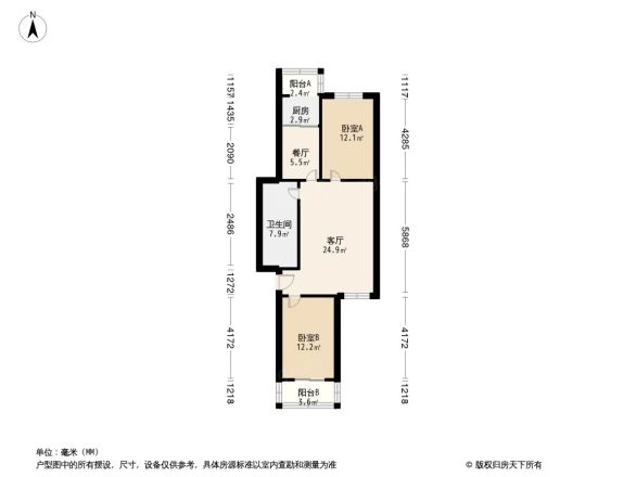 永兴达家园户型图
