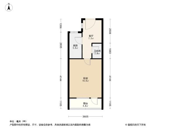 麦子店居住区户型图