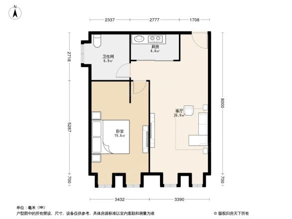 世界城商住楼户型图