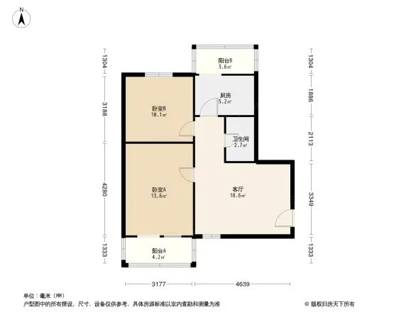 马连洼竹园户型图