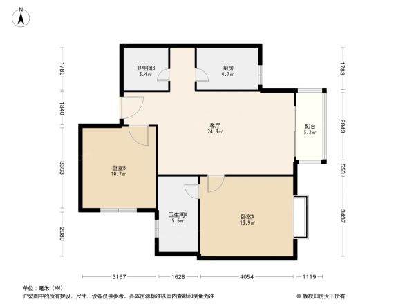 珠江帝景新博悦户型图