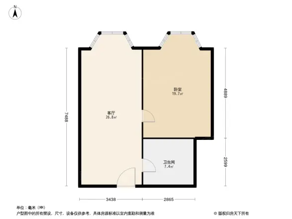 香榭舍户型图