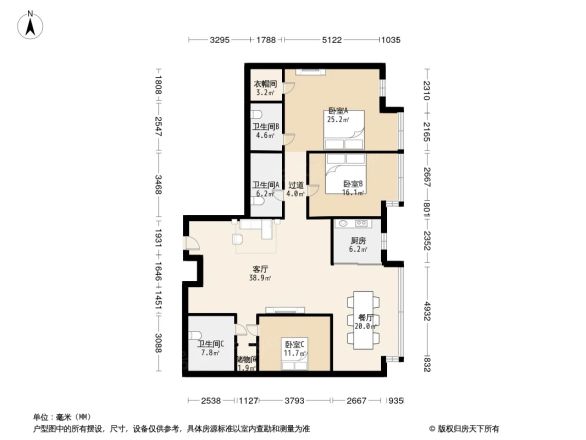 华龙大厦户型图