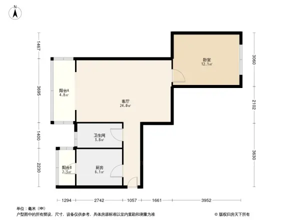 西上园小区户型图