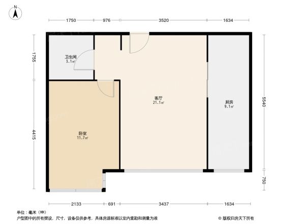 天际万象高尔夫花园户型图