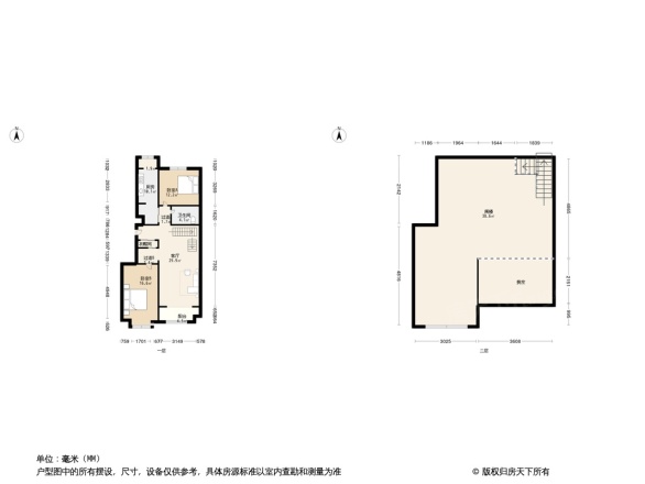 西上园小区户型图