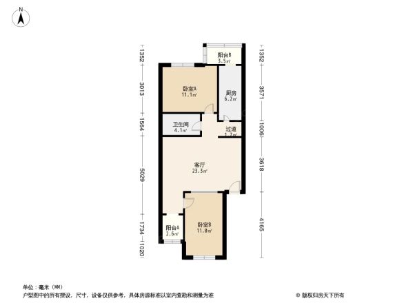康颐园小区户型图