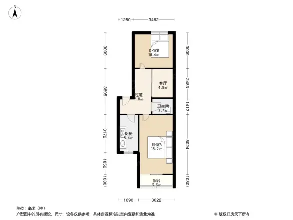 马连道路13号院户型图