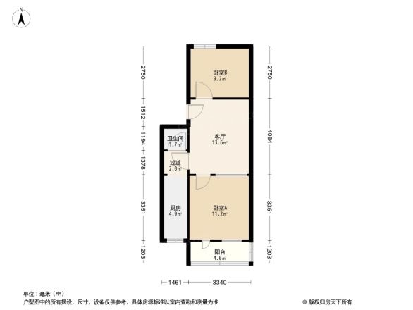 文兴街4号户型图