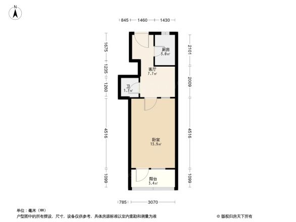 东铁营横一条户型图