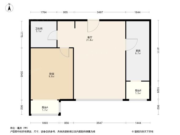 天际万象高尔夫花园户型图