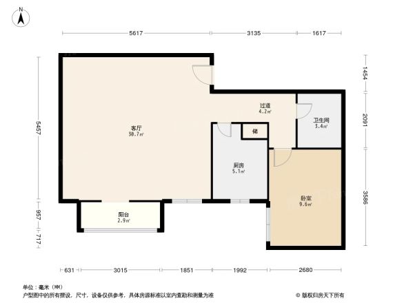 京州园户型图