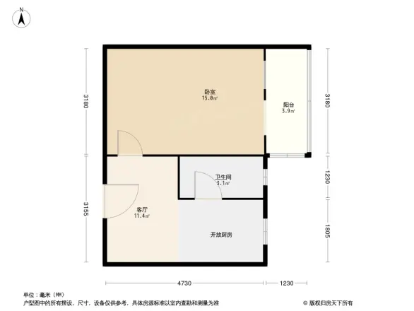 科煦园小区户型图