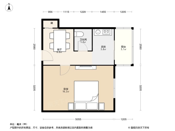 地藏庵小区户型图