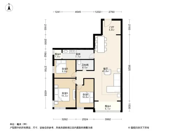 未来花园户型图