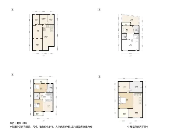 檀香山别墅户型图