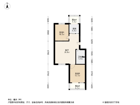 吴店东里户型图