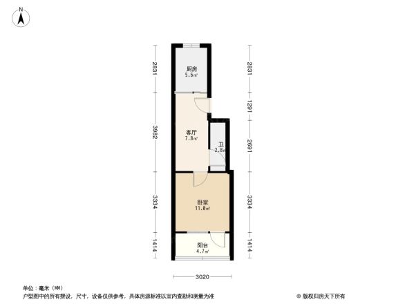 万寿寺北路户型图