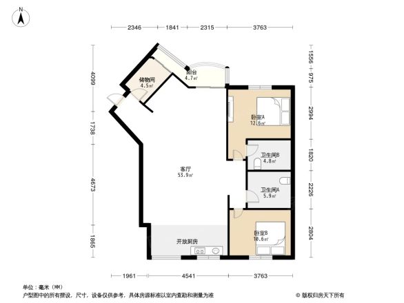 清境明湖户型图