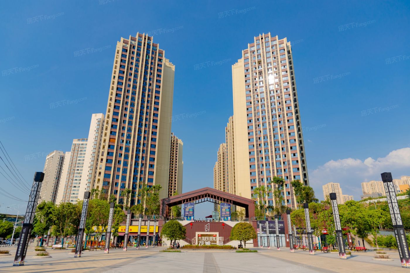 花滩国际新城花滩一号图片_样板间图_位置图_装修效果图-合川房天下