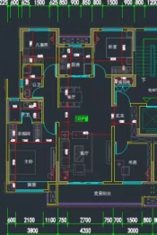 中梁暨阳时光4室2厅1厨2卫建面127.0㎡