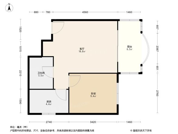 听涛雅苑别墅户型图