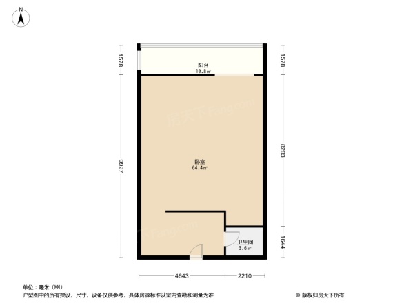 天龙华鹤户型图