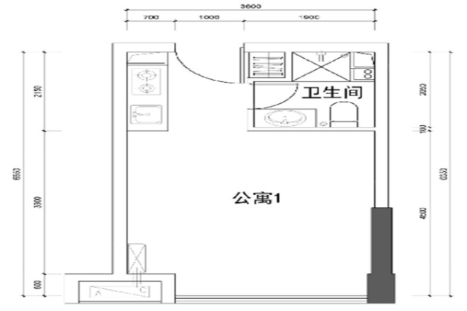 保利凤凰湾户型图