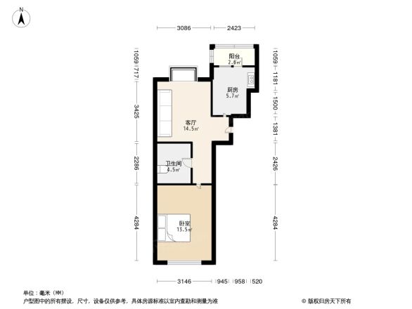 盛芳茗苑户型图