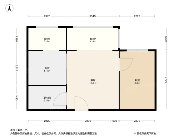 京艺天朗嘉园户型图