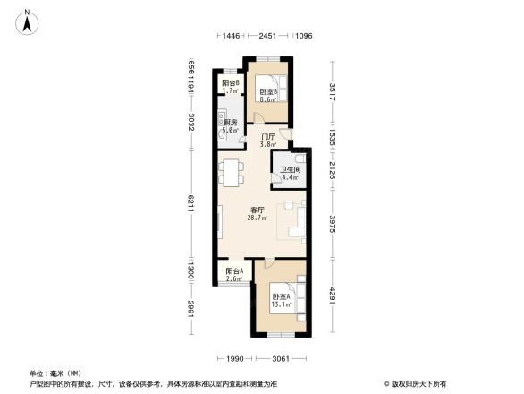 玉桥东路19号院户型图