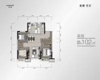 龙湖·樘前小高102平户型