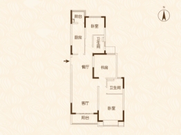 泰兴恒大悦府3室2厅1厨2卫建面124.00㎡