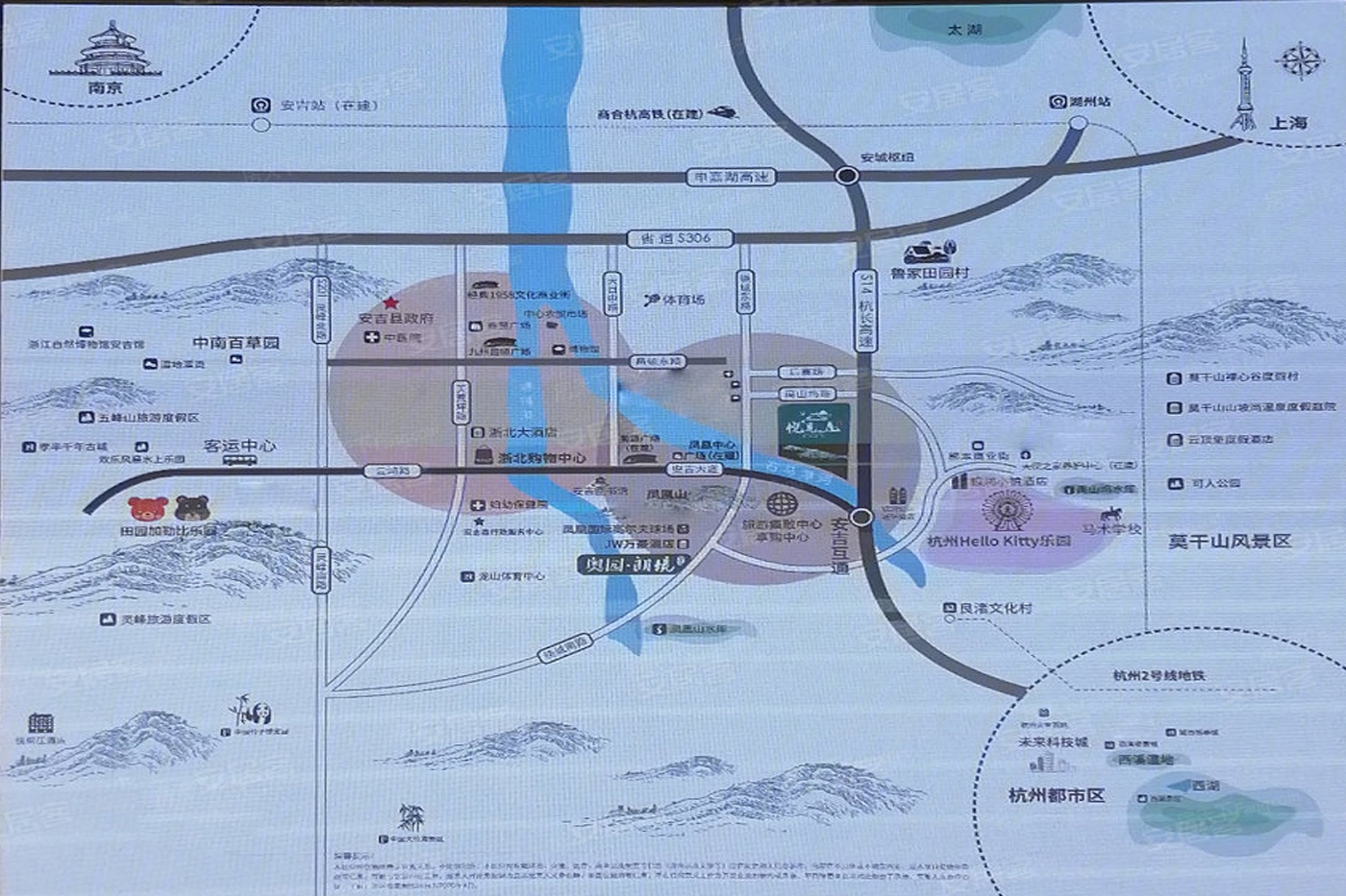 奥园悦见山交通图