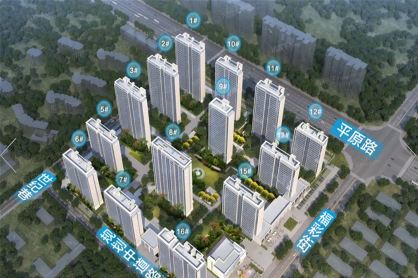 昌建汇丰铂悦府效果图