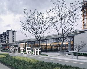 江北文创港文辰府125平精装修大四房改善直线江景