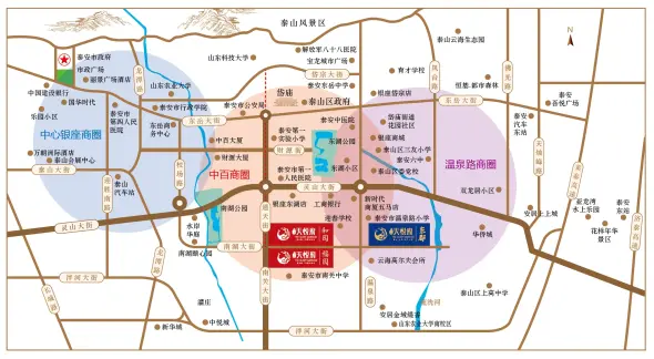 福加斯·天悦府东郡交通图