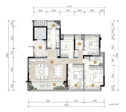 桂语九里户型图