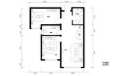 御东观澜湾2室2厅1厨1卫建面92.64㎡