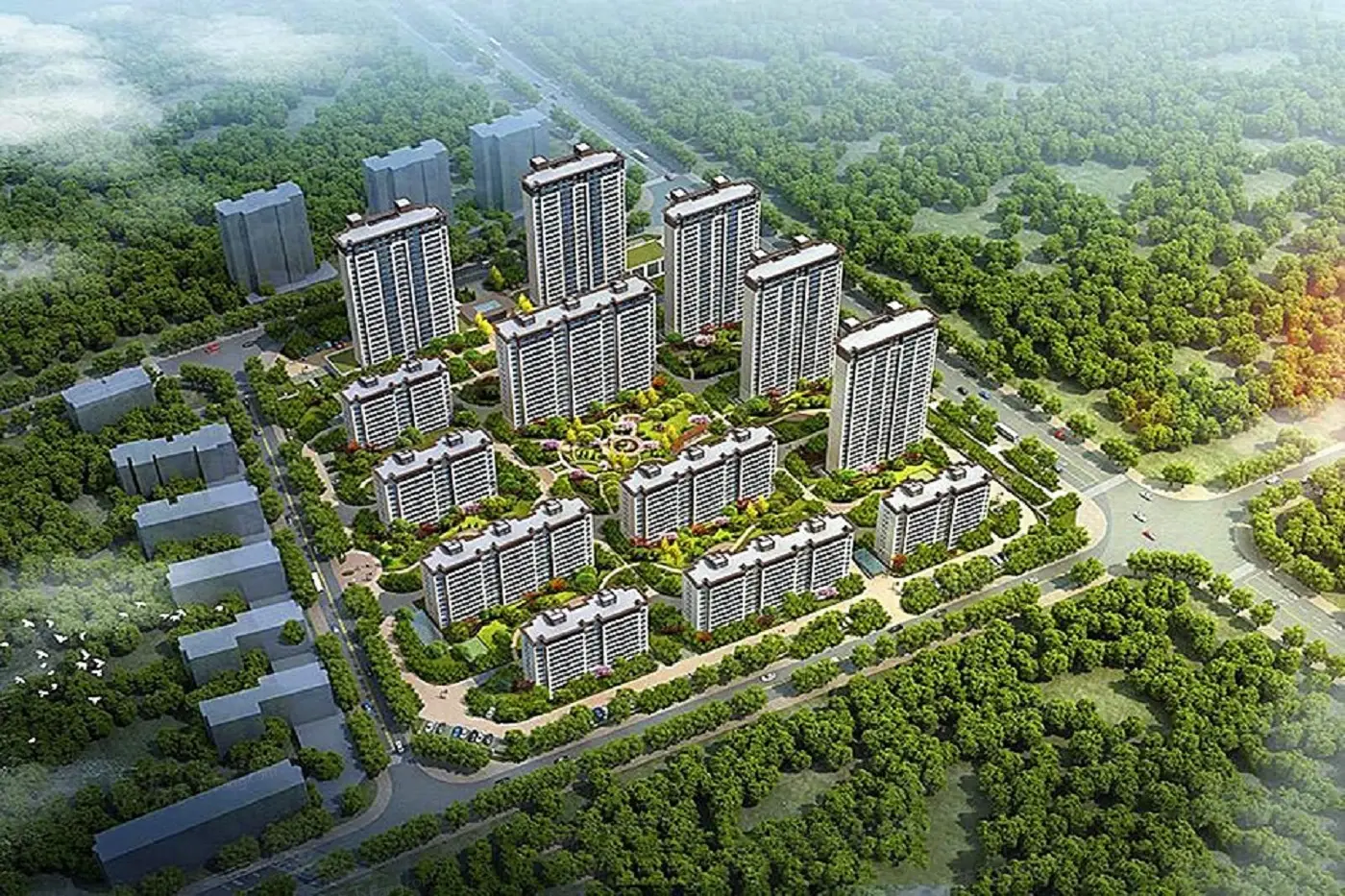 红达星河府楼栋平面图