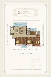 大汉龙城5室2厅1厨2卫建面165.0㎡