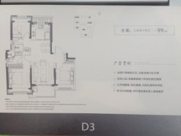 国贸凤凰原3室2厅2卫建面99.00㎡