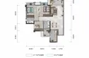 青白江万达广场户型图