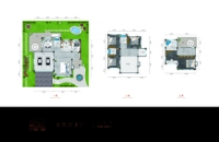 建面约308.88平米户型