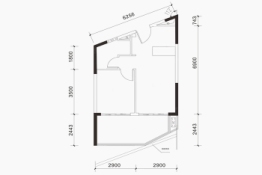 龙光御海湾1室1厅1厨1卫建面60.00㎡