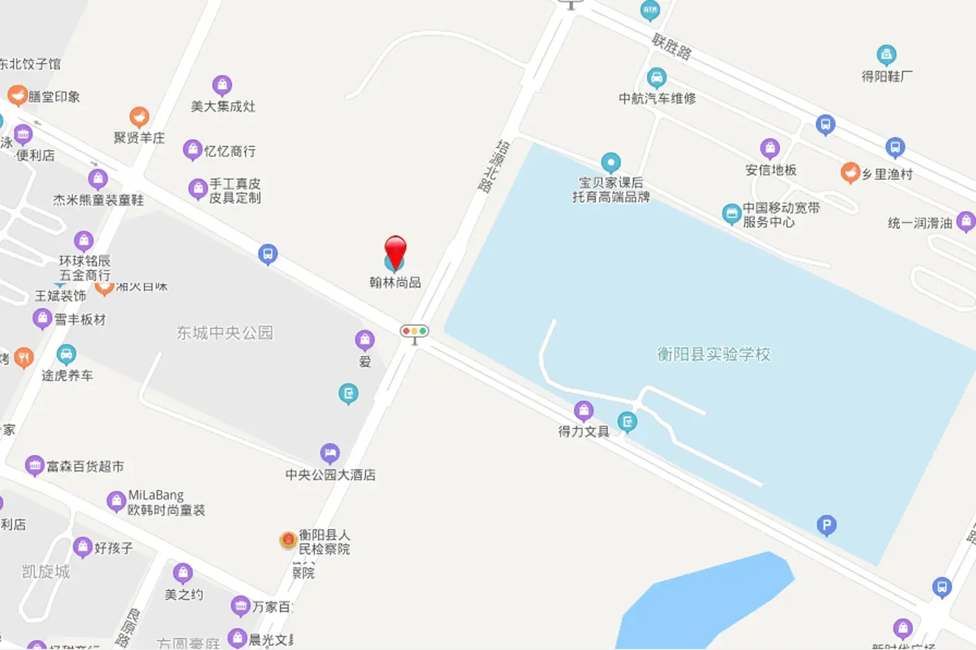 翰林尚品交通图