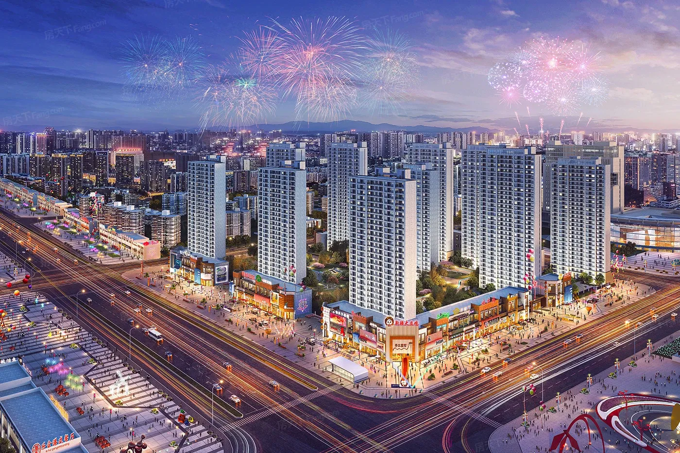 兰州万达城金兰街