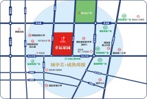 固始幸运家园区位交通图