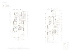 润达丰 滨江郦城2室2厅1厨2卫建面119.00㎡